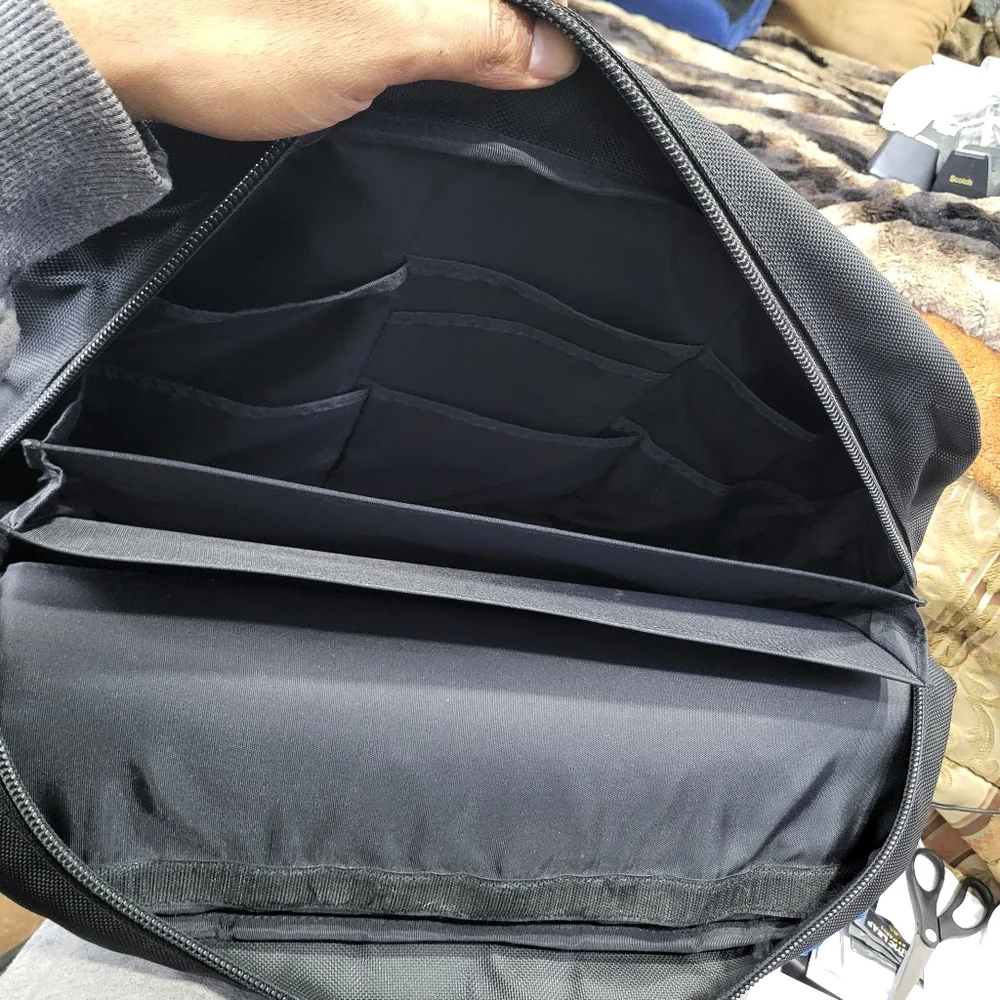 BRENTHAVEN Used Business Travel Carry-On Bag Soft Shell Nylon Briefcase USA